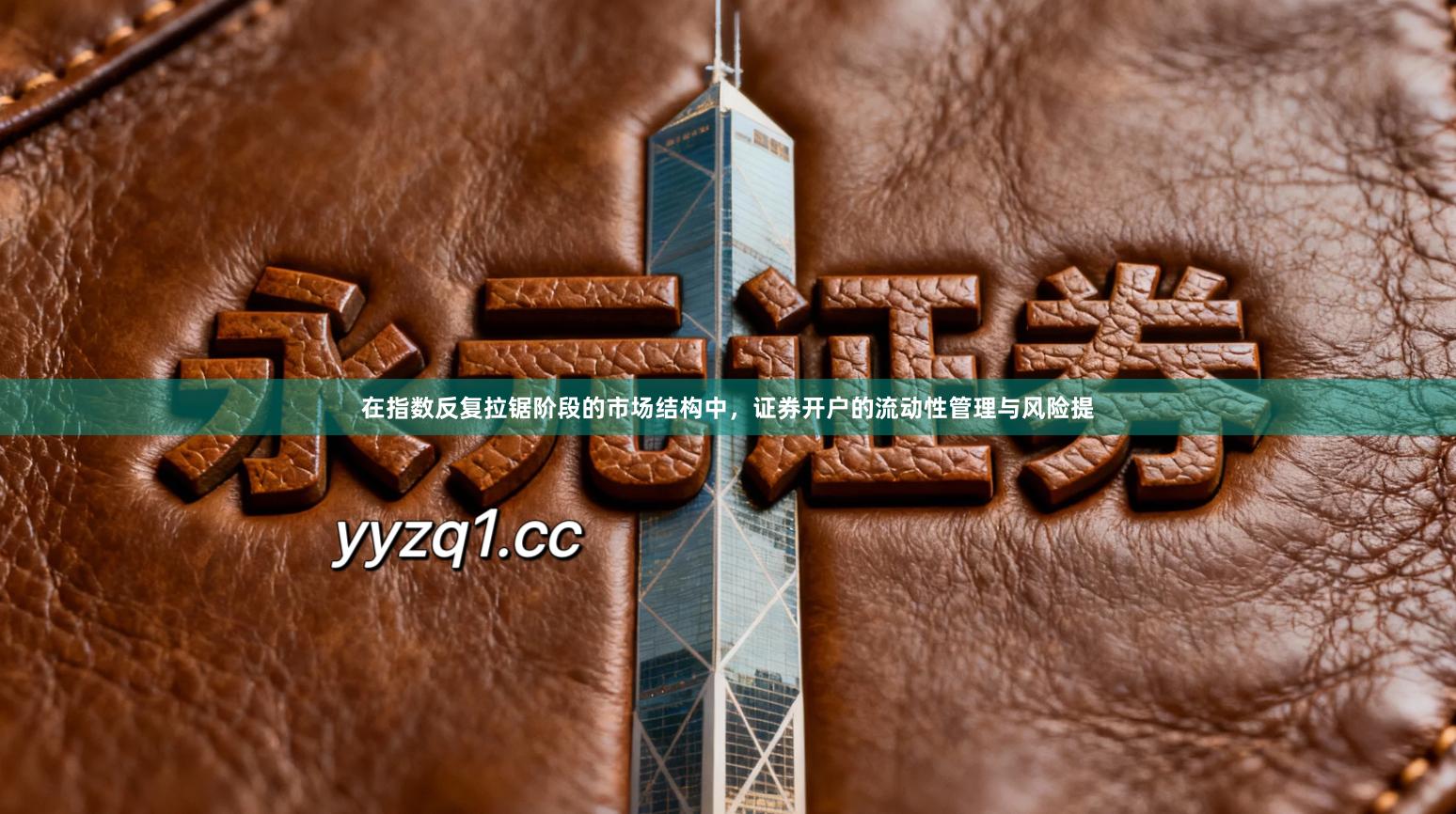 在指数反复拉锯阶段的市场结构中，证券开户的流动性管理与风险提
